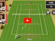 mobile tennis game