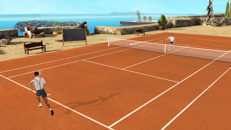 android tennis game