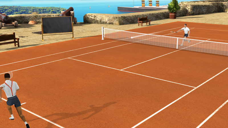 mobile tennis game